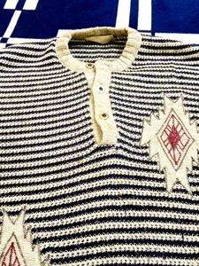 Striped Knit Sweater