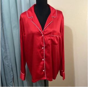 Victoria’s Secret Red Satin Top