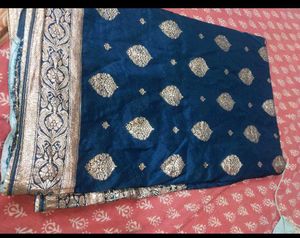 Beautiful Saree Neavy  Blue 💙
