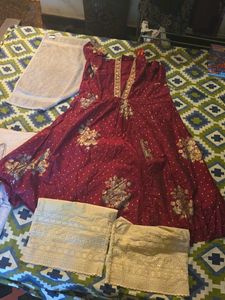 Embroidered Palazzo Pants