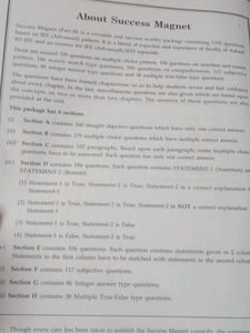 Aakash JEE Advanced 2023 Mathematics Part-II