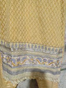 Yellow Embroidered Kurta Set