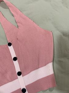 Halter Back design Top