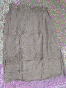 Embroidered Tiered Skirt