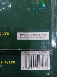 Maths R.D Sharma With Free MCQ&#39;s For Class IX CBSE