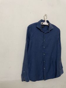 Zara Man Shirt Blue