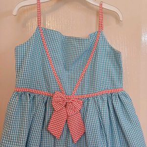 Brand New Girls&#39; Ghingham Dress from OuiOui Dubai