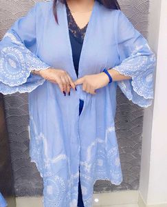 ❤️ Beautiful Plus Size Partywear And Cotton Shrug