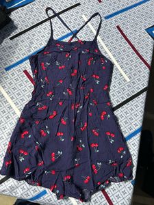 Cute Cherry Print One piece