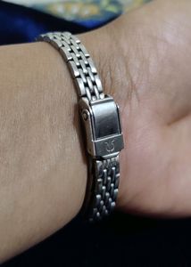 Titan Silver Colour, Round Small Dial