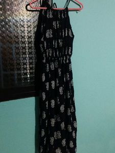 Paisley Print Halter Dress