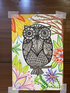 OWL PAINTING