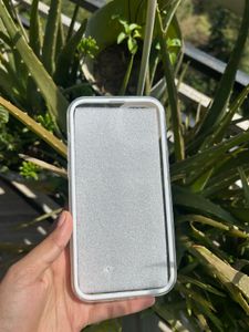 white transparent iphone 14 plus cover
