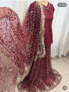 zardozi work lehenga