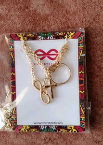 Anti-Tarnish Gold Infinity Necklace
