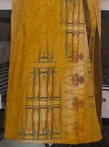 Elegant Mustard Kurta