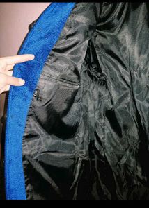 Stylish Blue Bandhgala Jacket