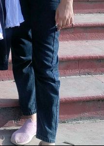 Grey High Waist Jeans