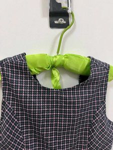 Girls&#39; Checkered Dress