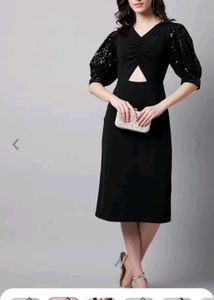Marie Claire Sequin Midi Dress Xl Size