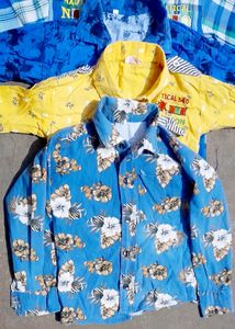 2+4 Years Boy Combo Of 8 Shirt 👕 Good Condition