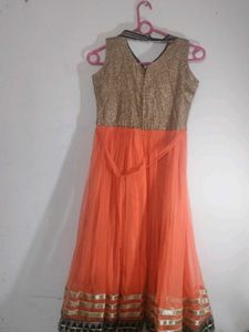 Silk Material Function Wear Anarkali