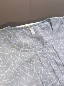 Short Dress Light Blue Colour