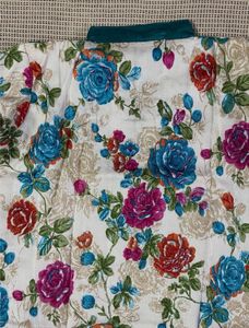 Floral Embroidered Suit Set
