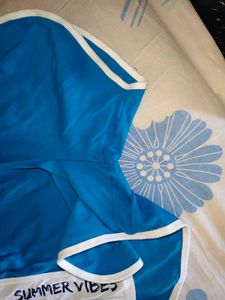 Blue &amp; White  Shorts