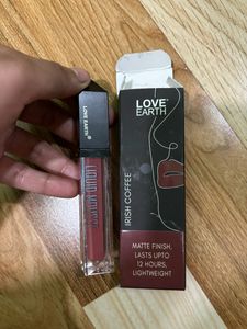 Love Earth Matte Irish Coffee Shade Lipstick