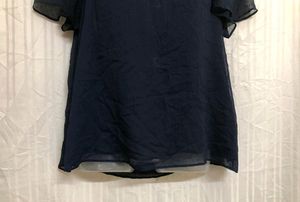 Mixxo Blue Short Sleeve Top