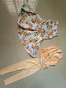 2 To 3 Year Girl Baby Western Gown Dress