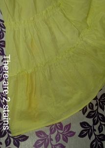Lime frill tiered beach cami mini dress