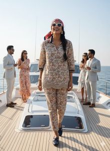 🌿 Ivy Botanical Linen Co-Ord ✨🎓💫