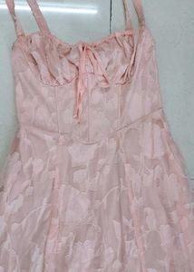Pink Floral Dress
