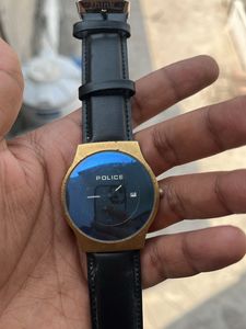 Police Slim Two Hand Watch