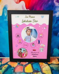 3 Black Blank A4 Size Photo Frame With Glass