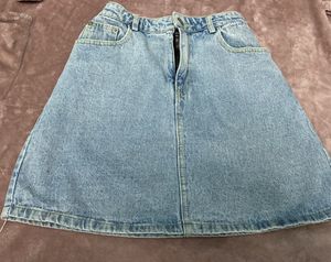 Denim Short Skirt For Women