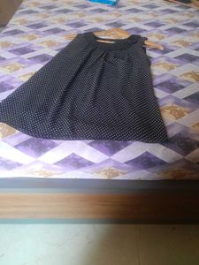 Chic Polka Dot Sleeveless Dress