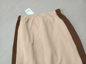 Beige Casual Track Pants