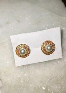 Pearl Stud Earrings