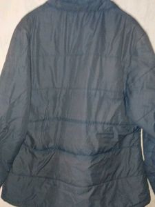 Qube Blue Puffer Jacket - Size XXL