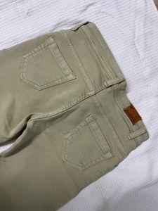 Lime Green Skin Fit Jeans