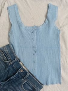 Blue Tank Top