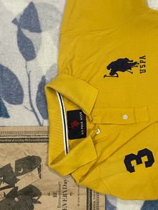 US Polo Assn. Yellow T-Shirt