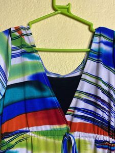 Colorful Striped Summer Dress