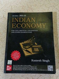 Indian Economy book by Ramesh Singh