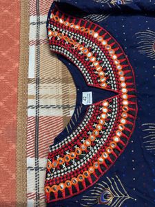 Jaipuri Kurta Fake Mirrow Work