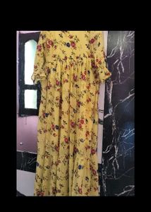 3 CHIFFON MAXI DRESS