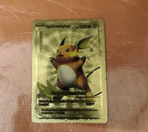 Gold Super Fire-Breathig Dragon Pokemon Card